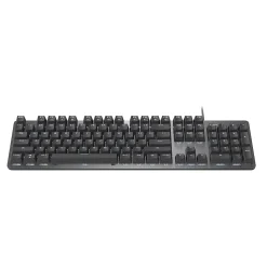 Logitech K845 Mechanical Illuminated Aluminum Gaming Keyboard, Brown Switches, Black (920-009862)