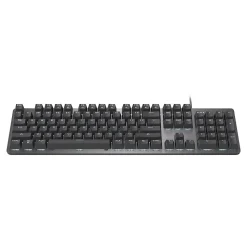 Logitech K845 Mechanical Illuminated Aluminum Gaming Keyboard, Cherry MX Blue Switches, Black (920-009864)