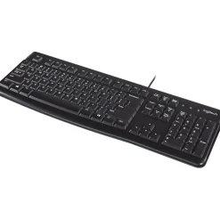 Logitech K120 USB Keyboard, Black (920-002478)