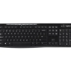 Logitech K270 USB Wireless Keyboard, Black (920-003051)