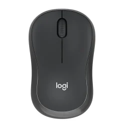 Logitech M220 Silent Wireless Ambidextrous Optical Mouse, Graphite (910-006127)