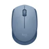 Logitech M170 Wireless Ambidextrous Optical Mouse, Blue/Gray (910-006863)