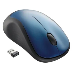 Logitech M310 Wireless Ambidextrous Optical Mouse, Peacock Blue (910-001917)