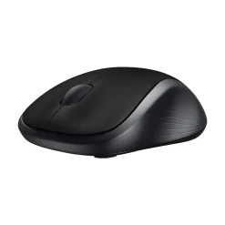Logitech M310 Wireless Ambidextrous Optical USB Mouse, Black (910-004277)