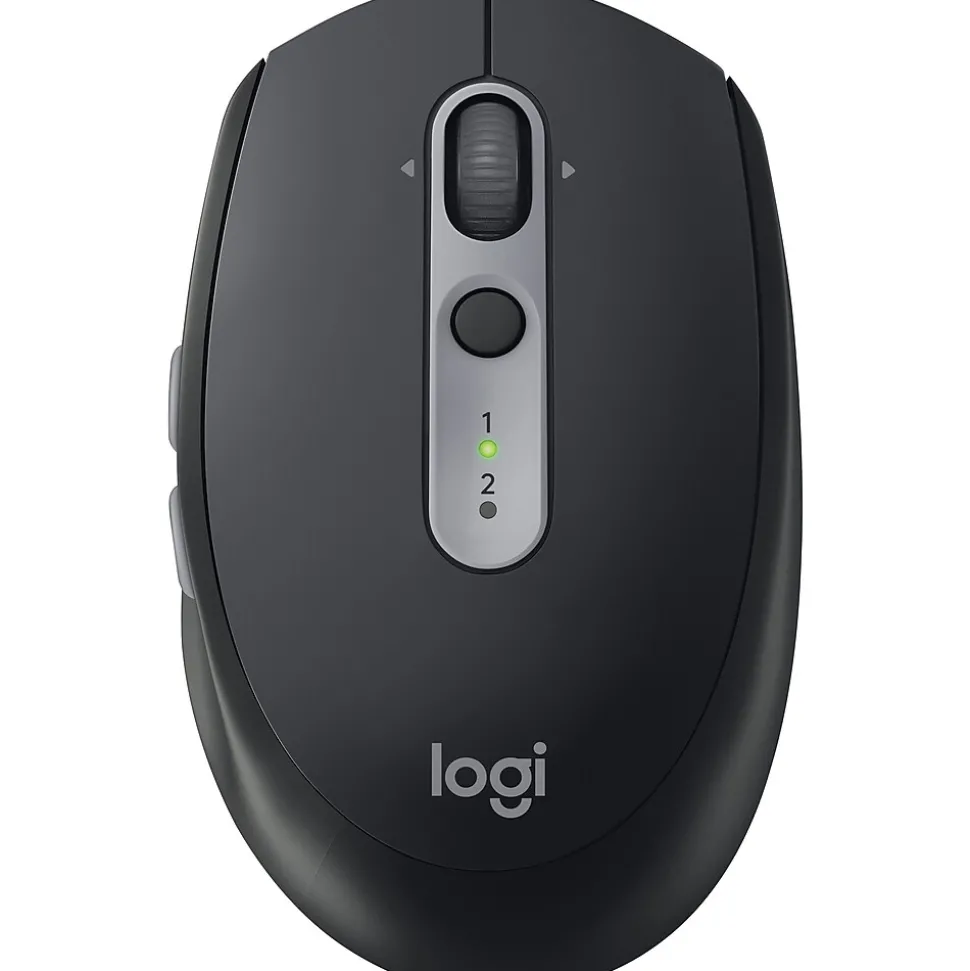 Logitech M590 Wireless Multi-Device Silent Mouse, Black (910-005014)