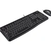 Logitech MK120 Optical Wired Keyboard and Mouse Combo, Black (920-002565)