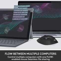 Logitech MK850 Performance Wireless Keyboard and Mouse Combo, Black (920-008219)