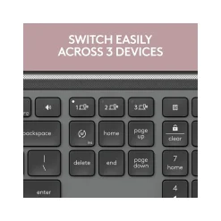 Logitech MK955 Wireless Keyboard and Optical Mouse Combo, Black (920-012425)