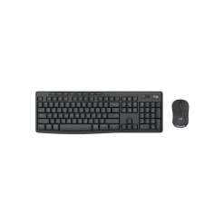 Logitech MK370 Wireless Keyboard and Mouse Combo for Business, Graphite (920-011887)