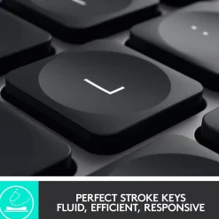 Logitech MX Keys for Mac Wireless Keyboard, Space Gray (920-009552)