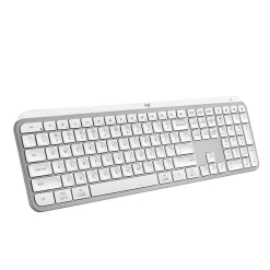 Logitech MX Keys S Wireless Keyboard, Pale Gray (920-011559)