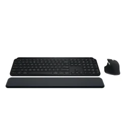 Logitech MX Keys S Wireless Ergonomic Keyboard and Optical Mouse Combo, Black (920-012274)