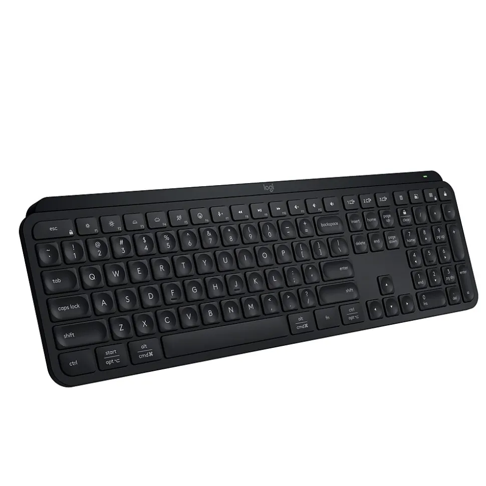 Logitech MX Keys S Wireless Keyboard, Black (920-011406)