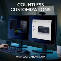 Logitech MX Keys S Wireless Keyboard, Black (920-011406)
