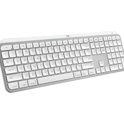 Logitech MX Keys S Wireless Keyboard, Pale Gray (920-011622)