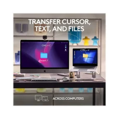 Logitech MX Master 3S for Mac Ergonomic Wireless Optical Bluetooth Mouse, Pale Gray (910006570)