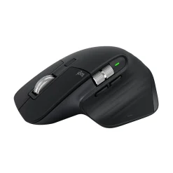 Logitech MX Master 3S Wireless Ergonomic Optical Bluetooth & USB Mouse, Black (910-006556)