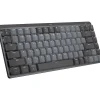 Logitech MX Mechanical Mini Wireless Ergonomic Keyboard for Mac, Space Gray (920-010831)