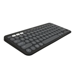 Logitech Pebble Keys 2 K380S Wireless Ergonomic Keyboard, Black (920-011775)