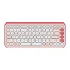 Logitech POP Icon Keys Wireless Keyboard, Rose/Off White (920-013049)