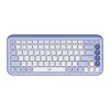 Logitech POP Icon Keys Wireless Keyboard, Lilac/Off White (920-013050)