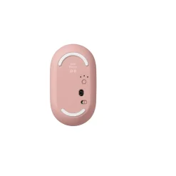 Logitech POP Icon Wireless Keyboard and Optical Mouse Combo, Rose and Off-White (920-013105)