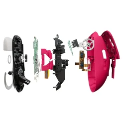 Logitech PRO X SUPERLIGHT Wireless Optical USB Gaming Mouse, Pink (910-005954)