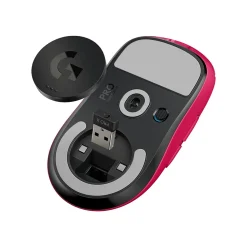 Logitech PRO X SUPERLIGHT Wireless Optical USB Gaming Mouse, Pink (910-005954)
