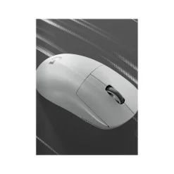 Logitech PRO X Superlight 2 Wireless Optical Mouse, White (910-006628)