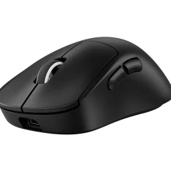 Logitech PRO X SUPERLIGHT 2 DEX Wireless Ergonomic Asymmetrical Optical USB Gaming Mouse, Black (910-007328)