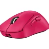 Logitech PRO X SUPERLIGHT 2 DEX Wireless Ergonomic Asymmetrical Optical USB Gaming Mouse, Pink (910-007371)