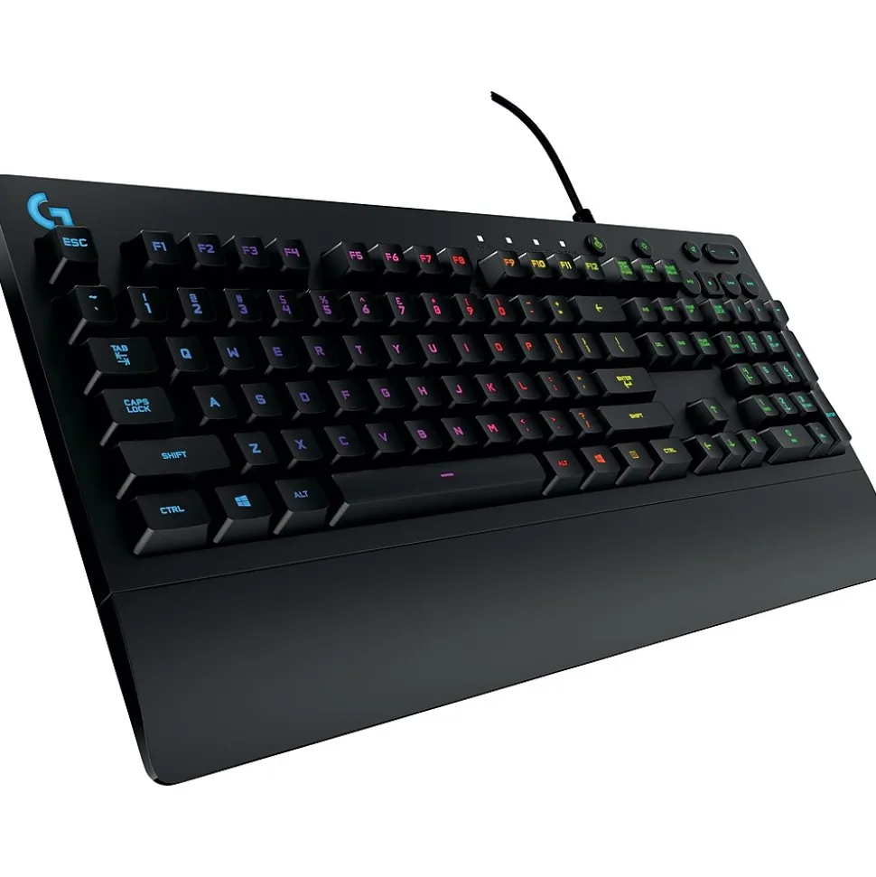 Logitech Prodigy G213 Wired Gaming Keyboard, Black (920-008083)