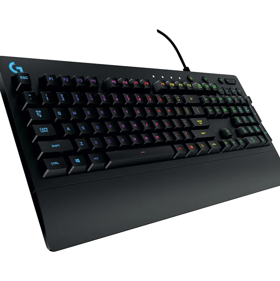 Logitech Prodigy G213 Wired Gaming Keyboard, Black (920-008083)