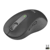 Logitech Signature M650 Large Wireless Ergonomic Optical Bluetooth & USB Mouse, Graphite (910-006231)
