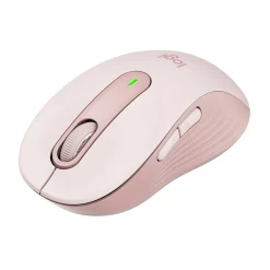 Logitech Signature M650 Wireless Ergonomic Optical Bluetooth & USB Mouse, Rose (910-006251)