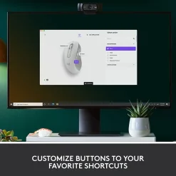 Logitech Signature M650 Wireless Optical USB Mouse, Off-White (910-006252)