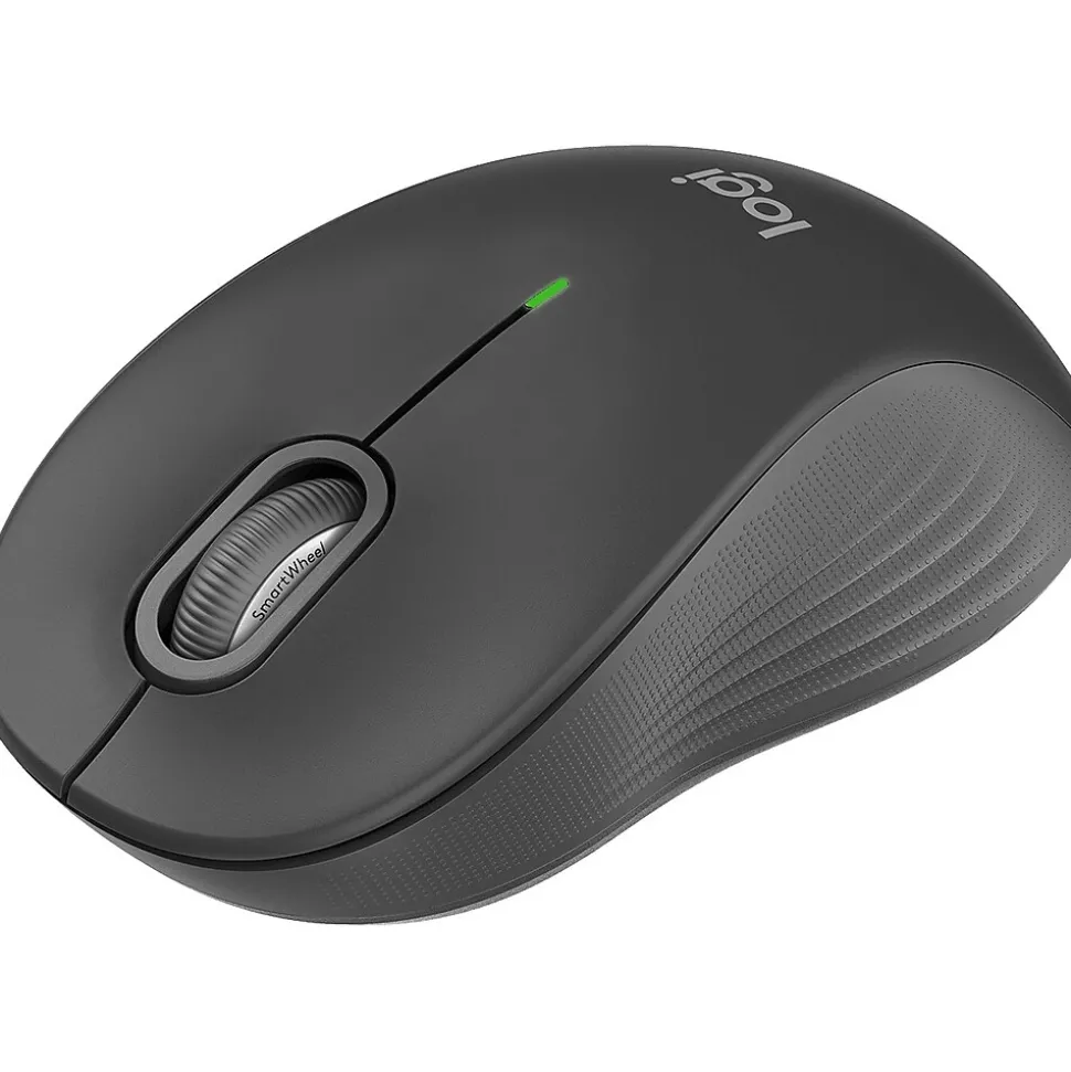 Logitech Signature M550 Wireless Optical Bluetooth & USB Mouse, Graphite (910-006781)