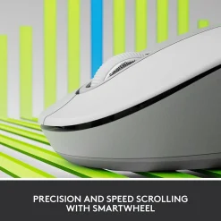 Logitech Signature M650 Wireless Optical USB Mouse, Off-White (910-006252)