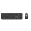 Logitech Signature Slim MK955 Wireless Keyboard and Optical Mouse Combo, Black (920-013271)