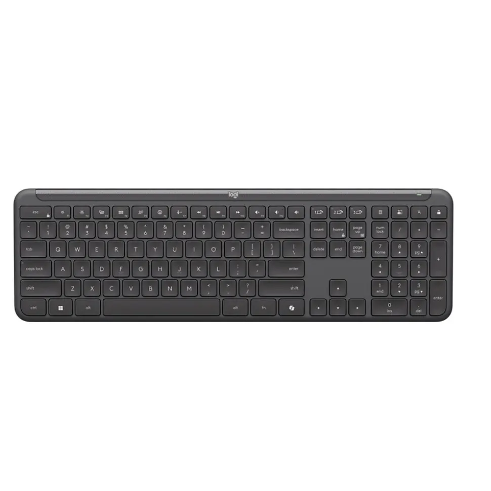 Logitech Signature Slim MK955 Wireless Keyboard and Optical Mouse Combo, Black (920-013271)
