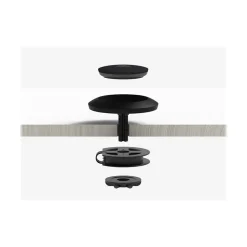Logitech Table Mount for Rally Mic Pod, Matte Black (952-000002)