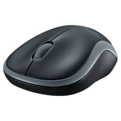 Logitech Wireless Ambidextrous Optical Mouse, Gray (910-003888)