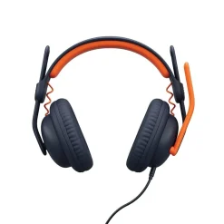 Logitech Zone Learn USB-C Stereo Computer Headset, Blue/Orange (981-001383)