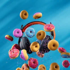 Logitech Zone Learn USB-C Stereo Computer Headset, Blue/Orange (981-001383)