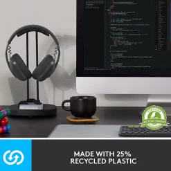 Logitech Zone Vibe 100 Wireless Noise Canceling Bluetooth, Off-White (981-001257)