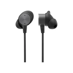 Logitech Zone Wired Earbuds Stereo Headset, Black (981-001008)
