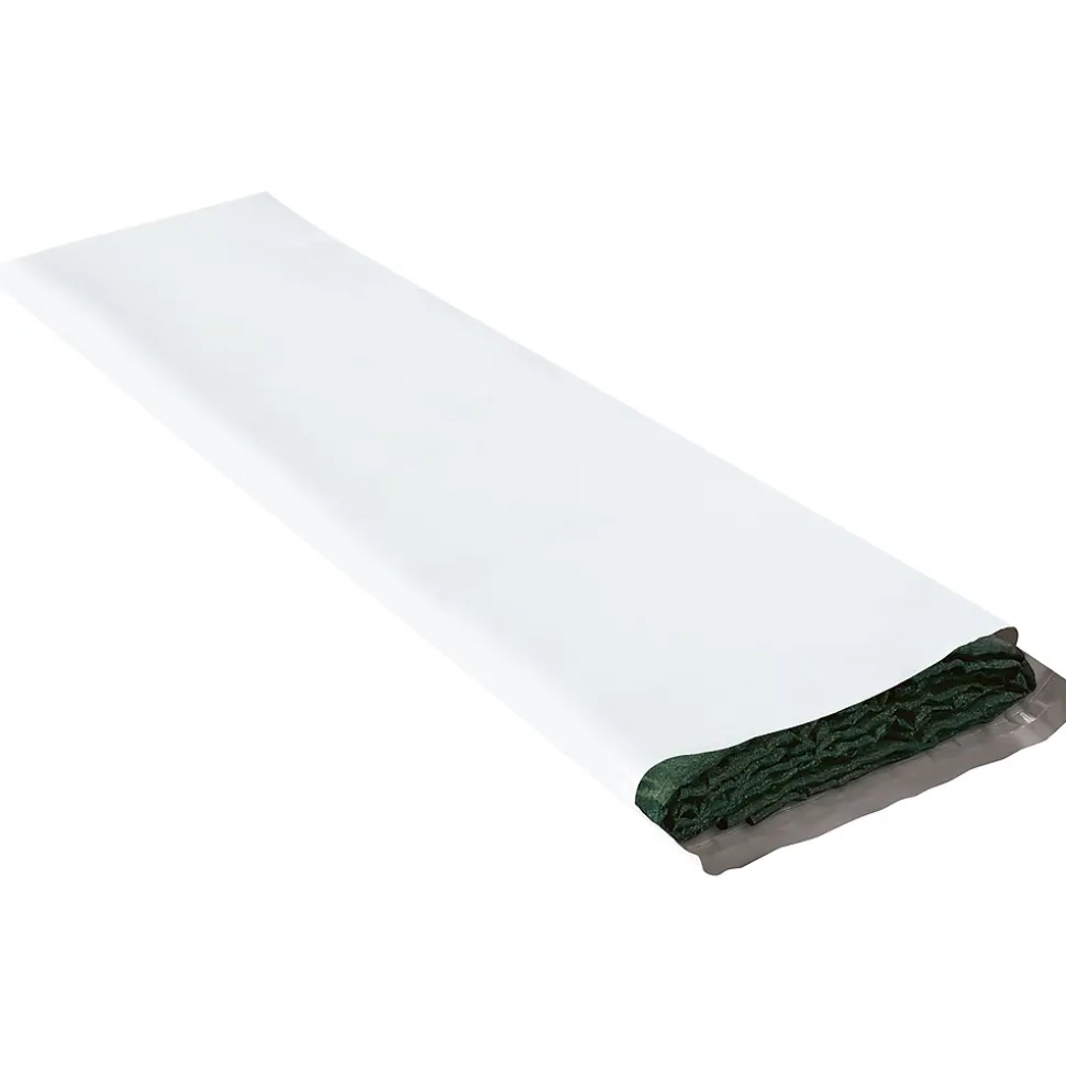 Long Poly Mailers, 18" x 51", White, 25/Case (LPM1851)