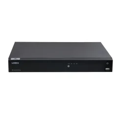 Lorex Fusion 4K 8.0-MP 16-Camera-Capable 4-TB NVR System with 8 IP Smart-Deterrence Bullet Cameras, White (N864A64B-8AB8)