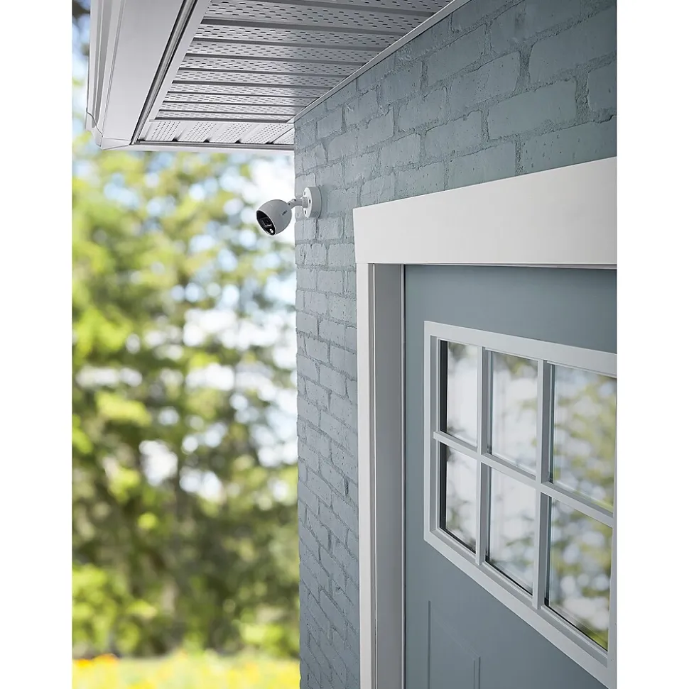 Lorex Indoor/Outdoor Wired Security Camera, White (C883DA)