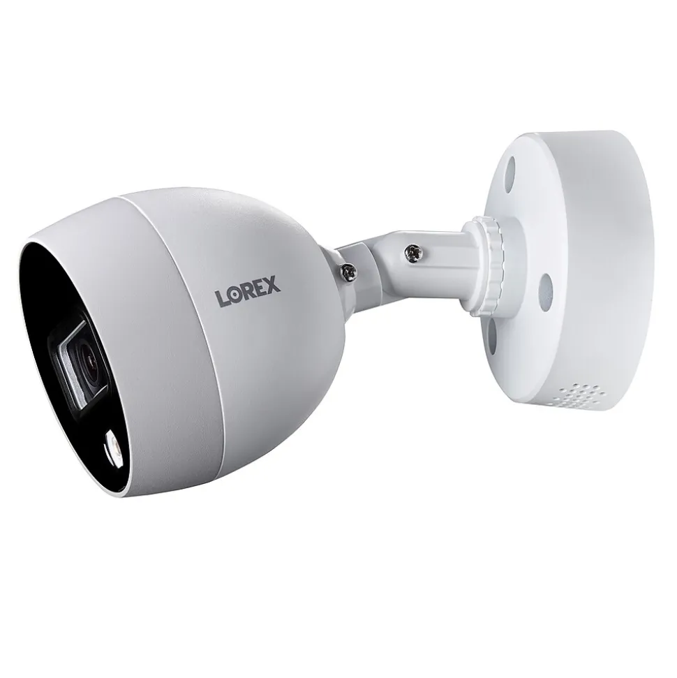 Lorex Indoor/Outdoor Wired Security Camera, White (C883DA)